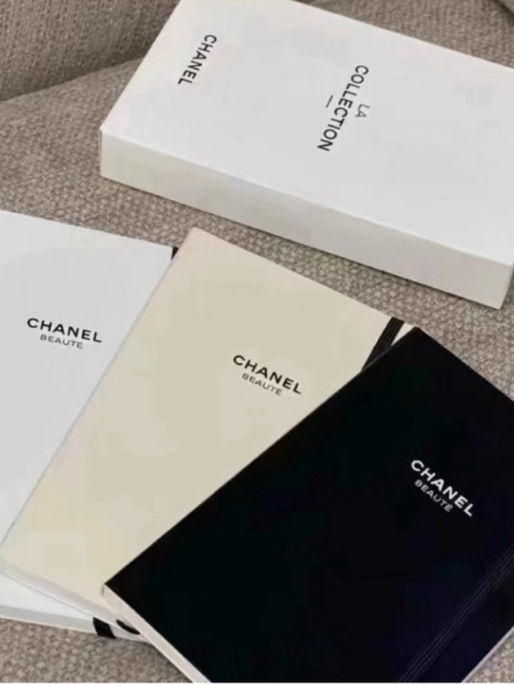 Chanel beauty gift notebook set